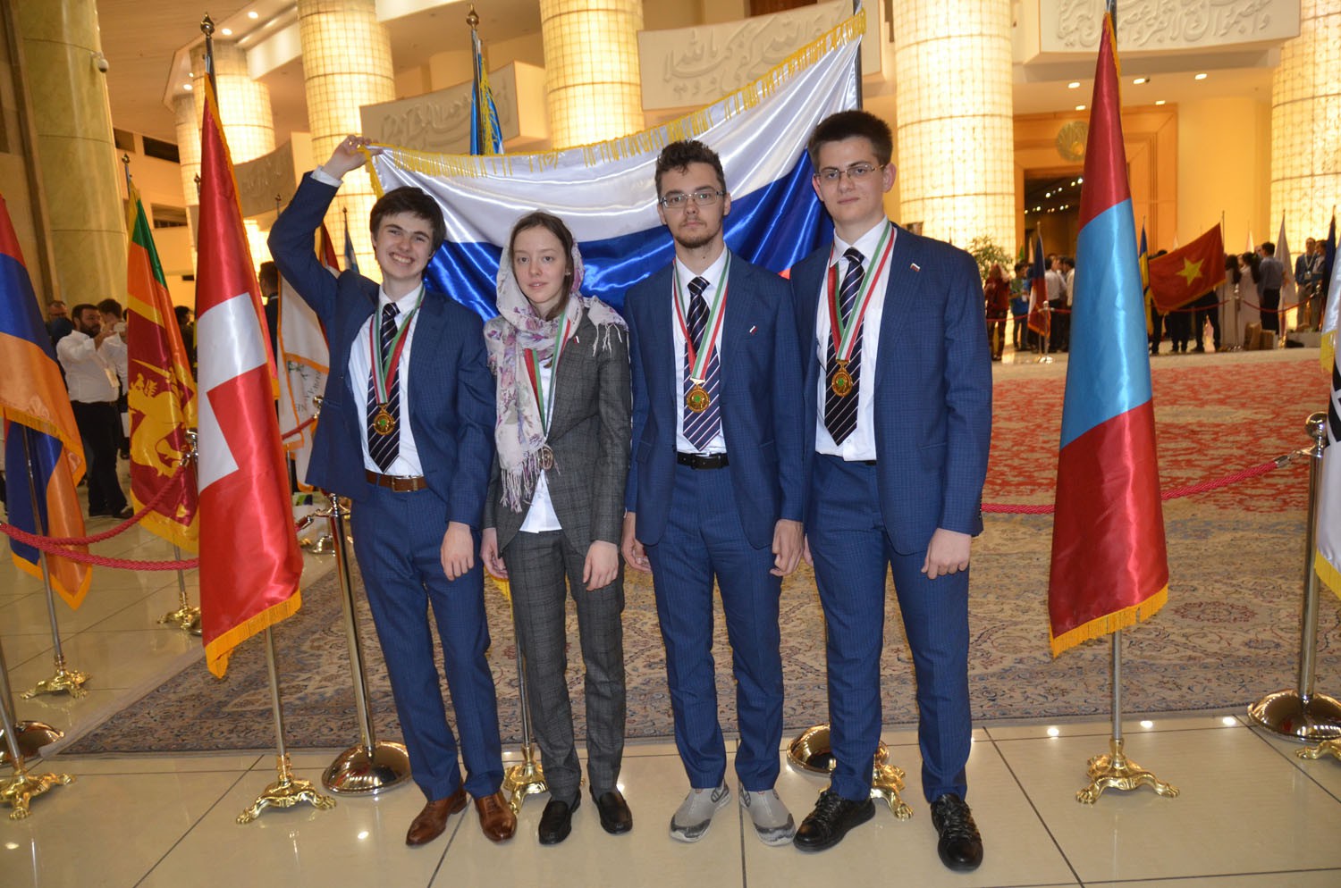 Первокурсники биофака завоевали медали на олимпиаде в Иране